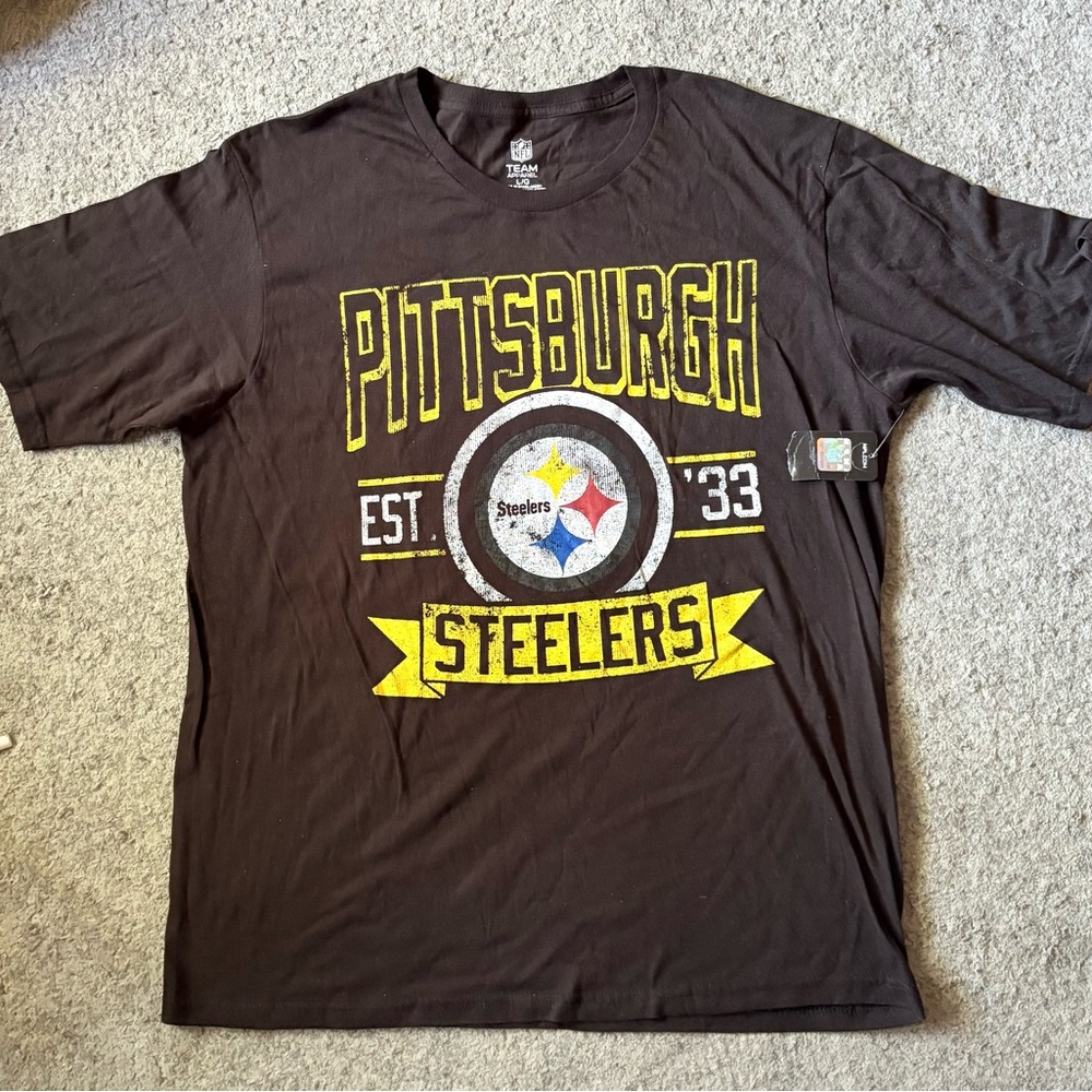NFL Team Apparel Pittsburgh Steelers Tee